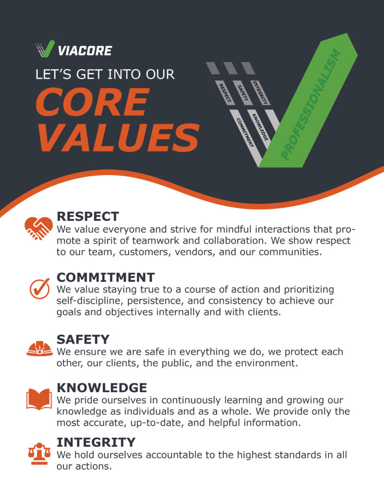 Viacore Core Values